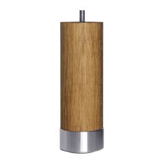 Carpe Diem sengeben - Eg m/alufod - Cylinderformet