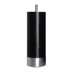 Carpe Diem sengeben - Sort m/alufod - Cylinderformet