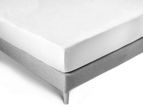 Kneer stræklagen - Kvalitet 60 - 90/100x190/200cm - Hvid