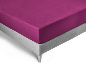 Kneer stræklagen - Kvalitet 50 - 90/100x190/200cm - Fuchsia