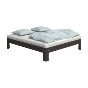 Auping Auronde sengeramme - Natural Walnut - Uden gavl