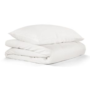 Nordic Weaving bambus sengesæt - Hvid - 200x220cm