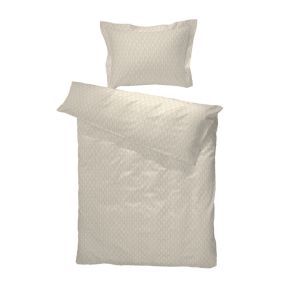 Borås Cotton sengesæt - Betty - Beige - 140x200cm