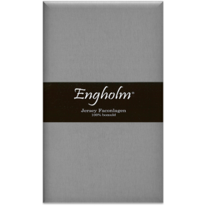 Ekstra højt stræklagen - Bomuldsjersey - 140x220cm - Grå