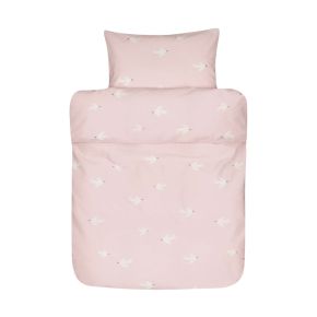 Høie baby/junior sengesæt - Fina - Lyserød