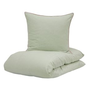 emoq® sengesæt - Letters - Misty Green