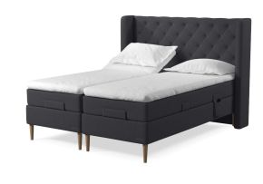 Dunlopillo Pure Elevationsseng - 160x200cm - Antrasit