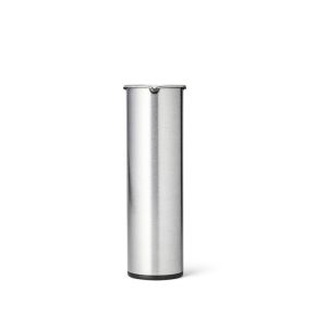 Dunlopillo® stålben - Børstet stål - 20cm