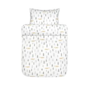 Høie sengesæt - Skogstur - Dæmpet Grøn - 100x140cm