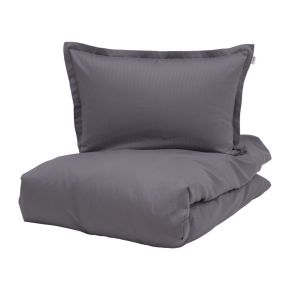 Turiform Turistrib Økologisk sengesæt - Koksgrå - 240x220cm